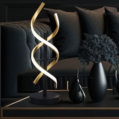 Lampe de table LED, variateur de lumière à capteur, couleurs de lumière réglables, H 48 cm