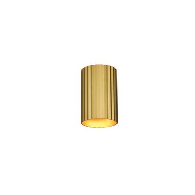 Wandleuchte, Up & Down, gold, H 12 cm
