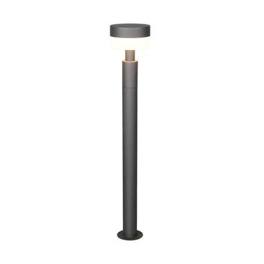 LED Außenstehlampe, Alu, anthrazit, H 95 cm