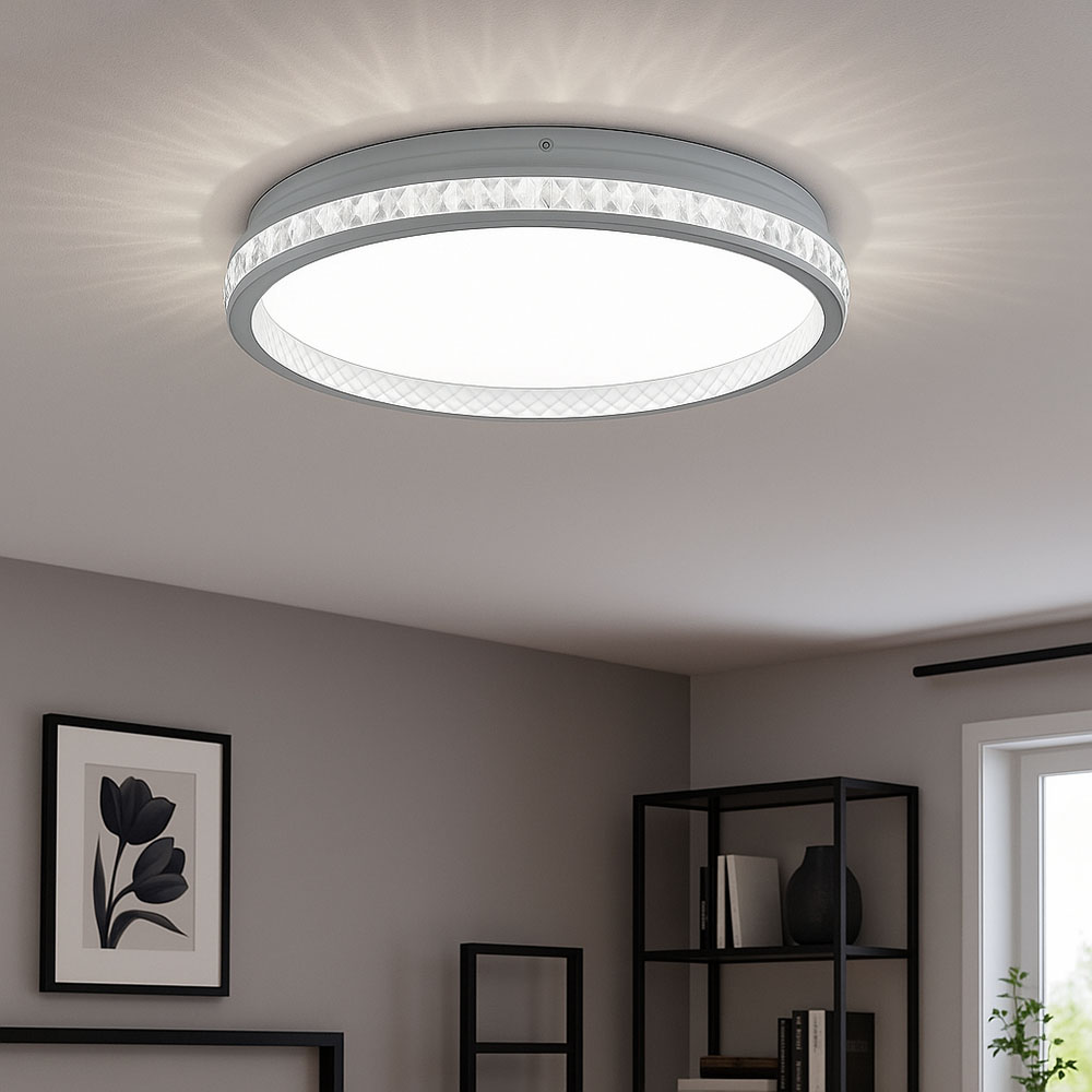 LED Deckenleuchte Mit Sterneneffekt, Fernbedienung, Produktbild-Vorschau 6