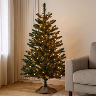 Lampki choinkowe, czarne, 800x LED, dł. 1600 cm