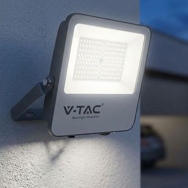 Proiettore da esterno a LED VT-44105-5, vetro, nero, orientabile, L 25,35 cm
