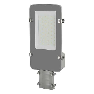 Lampione stradale a LED VT-30ST-N, alluminio, grigio, proiettore, L 41,76 cm