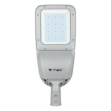 Lampadaire LED VT-120ST, gris, aluminium, blanc neutre, H 70,5 cm