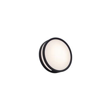 LED Außendeckenleuchte ROLA, Schwarz matt, IP54, L 18,3 cm