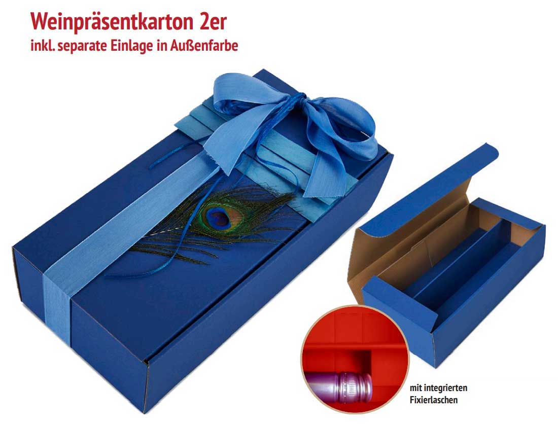 Weinverpackung 2er