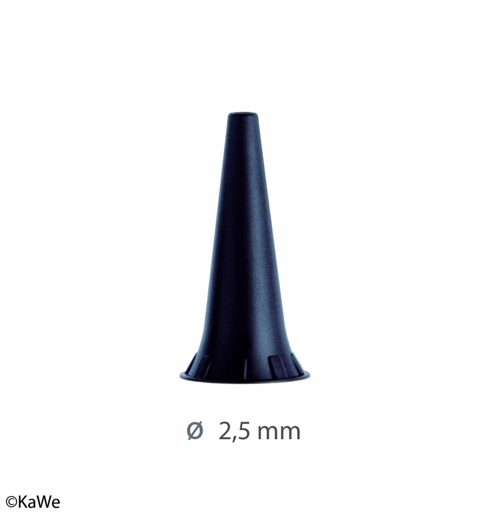 100 Stück KaWe Otoskop Einwegohrtrichter Ohrtrichter 2,5mm / 4,0mm 2.5mm