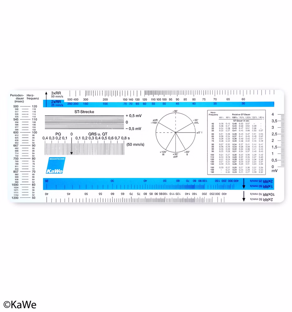 KaWe EKG Lineal
