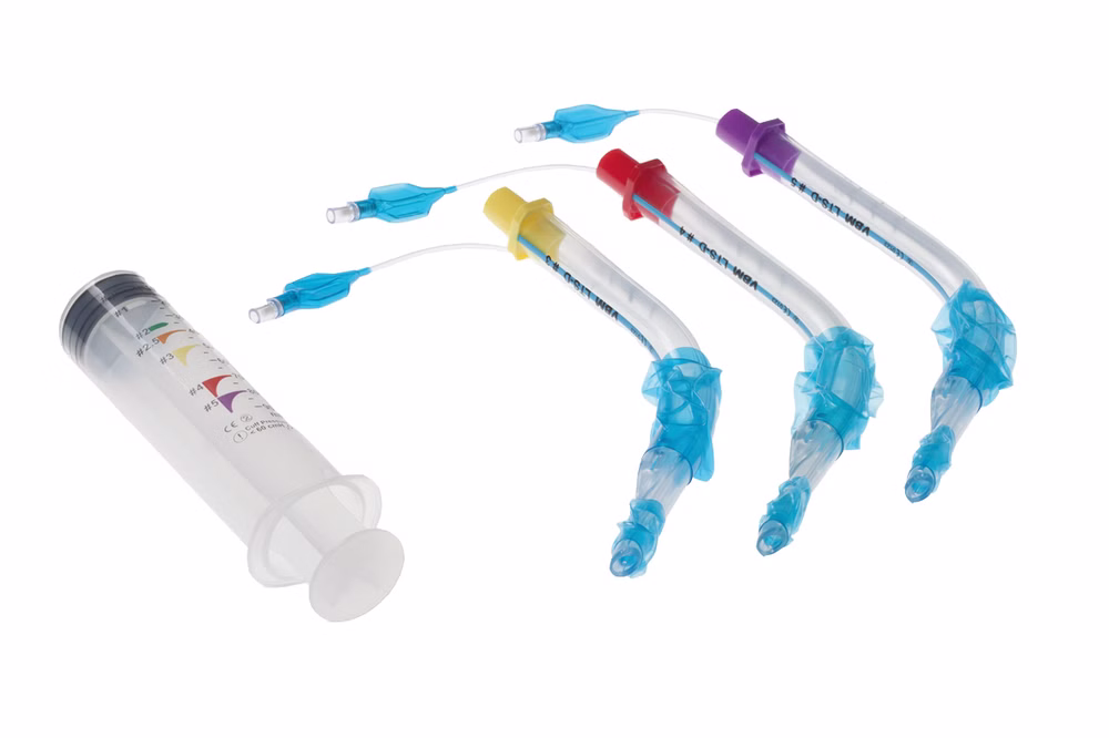 Larynxtuben Nofallset mit 3 LTS-D Larynxtuben für Erwachsene