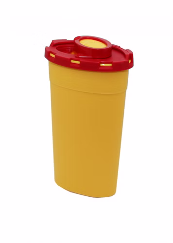 Kanülenabwurfbehälter SaniSafe 200ml mit Sicherheitsverschluss