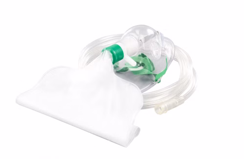 Sauerstoffmaske mit Reservoir für Kinder oder Erwachsene