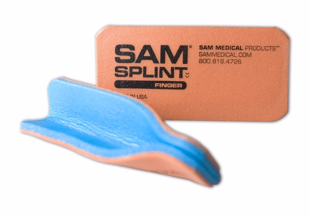 SamSplint Fingersplint Fingerschiene 9cm x 5cm