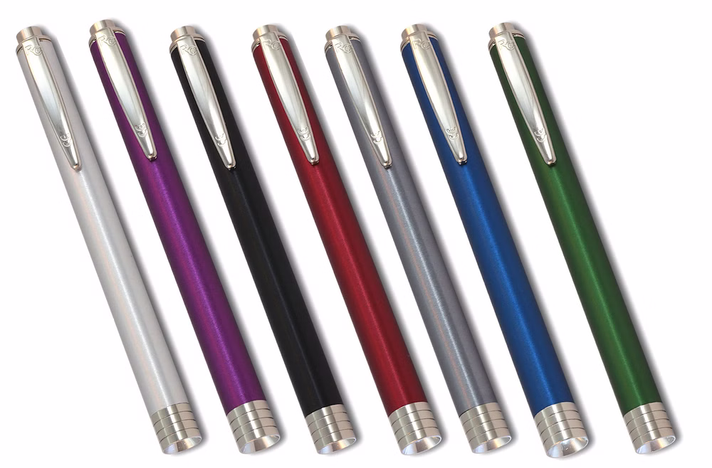 Profi Diagnostikleuchte LED aus Aluminium Pupillenleuchte Blau