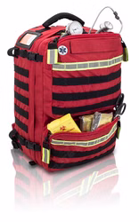 EliteBags PARAMED Notfallrucksack Rot