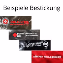 Fenomed Bekleidungstasche für Feuerwehr, Rettungsdienst und THW Rot
