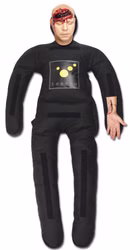 Tee-uu CRASH & CARRY Set mit Puppe, Verletztenmuster und Thermopads