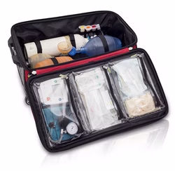 EliteBags Emerair Trolley Notfallrucksack mit Trolley-System Rot