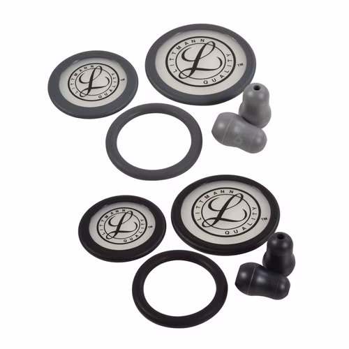 Littmann Ersatzteilset für Classic III, Cardiology III & IV und Core Stethoskop mit Ohroliven und Membranen