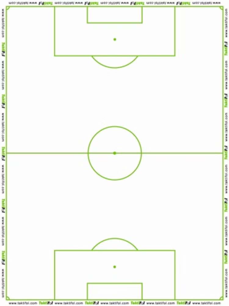 Taktifol Rolle mit 25 Folien "Fußball"