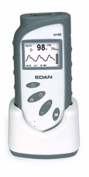 Ladestation und Akku für Pulsoximeter Edan H100B und H100N