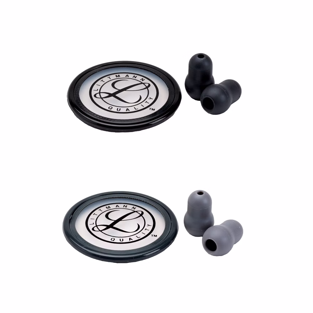 Littmann Ersatzteilset für Select und Master Classic II Stethoskop Schwarz