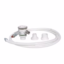 Ambu Demandventil für medizinischen Sauerstoff mit glattem 1,5m Schlauch und wählbarem ISO-Adapter ISO-Ausführung / ZGV