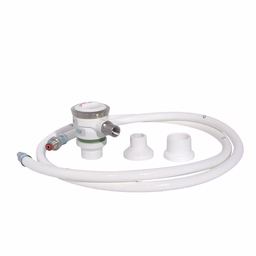 Ambu Demandventil für medizinischen Sauerstoff mit glattem 1,5m Schlauch und wählbarem ISO-Adapter
