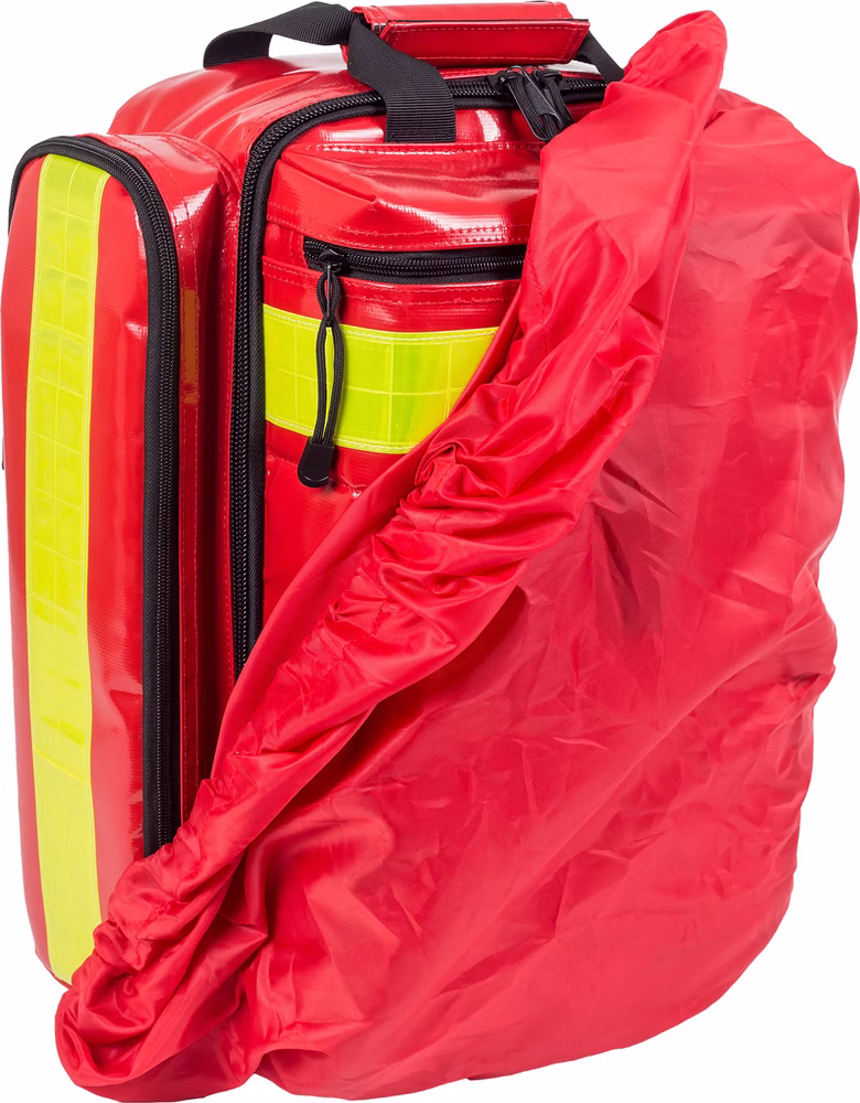 EliteBags SUPPORTER Plane Notfallrucksack Rot