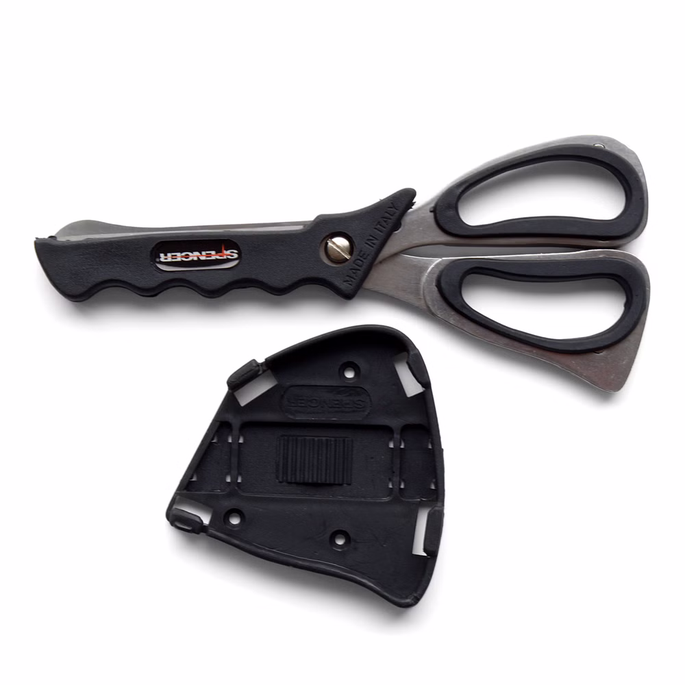 Rettungsschere Spencer Match 3 schwarz Mit Gravur
