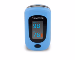 Spritzwassergeschütztes Fingerpulsoximeter PC-60B Strong Pulsoximeter
