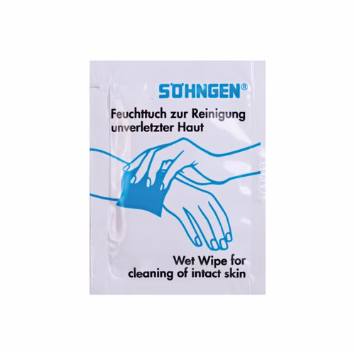 Söhngen Hygienetuch zur Reinigung unverletzter Haut Feuchttuch Reinigungstuch