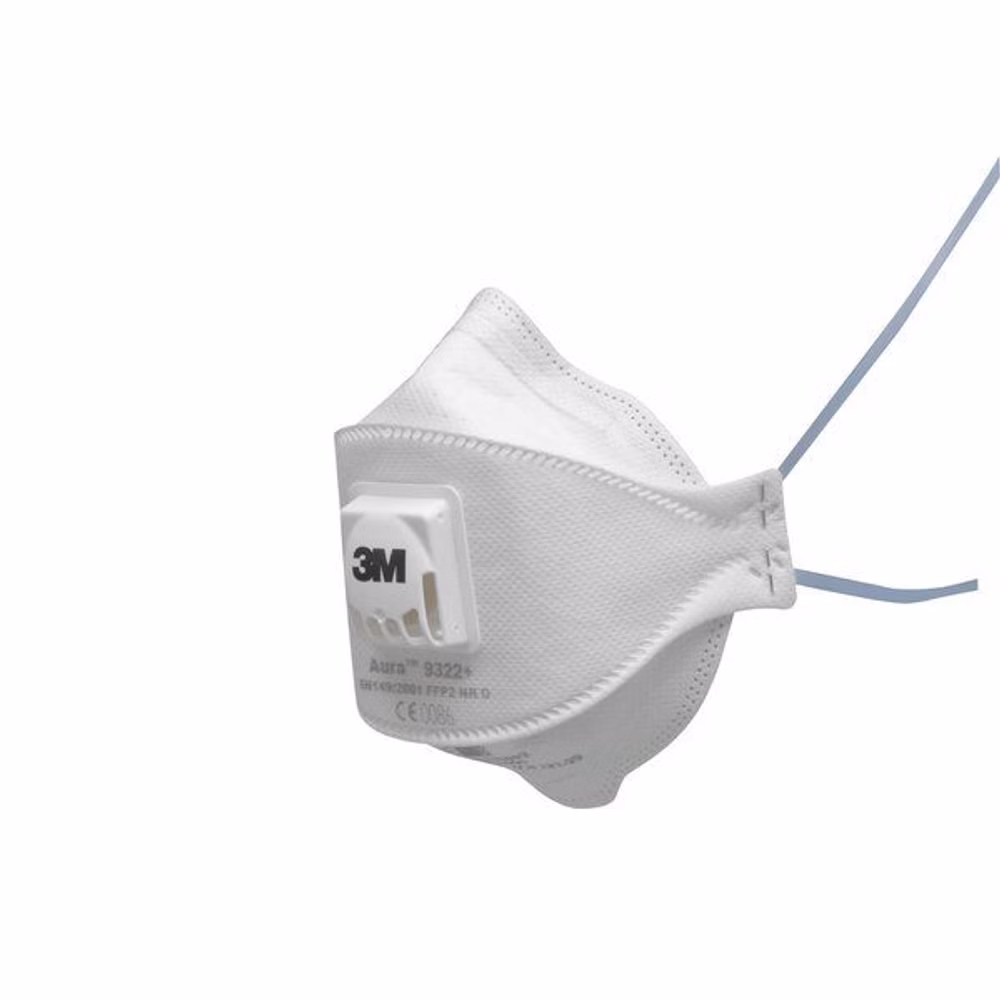 3M FFP2 Atemschutzmaske Aura 9322+ mit Ausatemventil