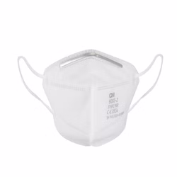 HUM Aeroprotective FFP2 Atemschutzmaske mit Nasenpolster und Ohrenschoner (50 Stück)
