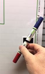 Taktifol Twinstick - Taktistick mit Doppelspitze und Halterung