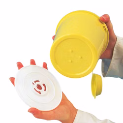 Kanülenabwurfbehälter Abwurfbox (verschiedene Größen) 500ml