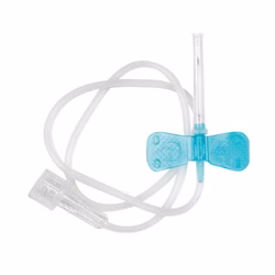 Wing-Flo Flügelkanülen Venenpunktionskanüle (50 Stück) 18G rosa