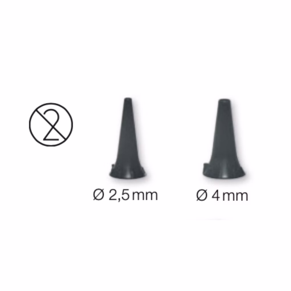 HEINE AllSpec Einweg-Tips Einweg-Ohrtrichter 2,5mm / 4,0mm (250 Stück) 4.0mm