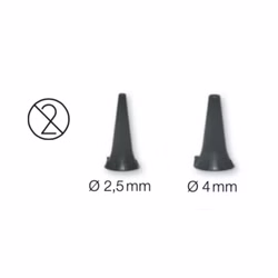 HEINE AllSpec Einweg-Tips Einweg-Ohrtrichter 2,5mm / 4,0mm (250 Stück) 4.0mm