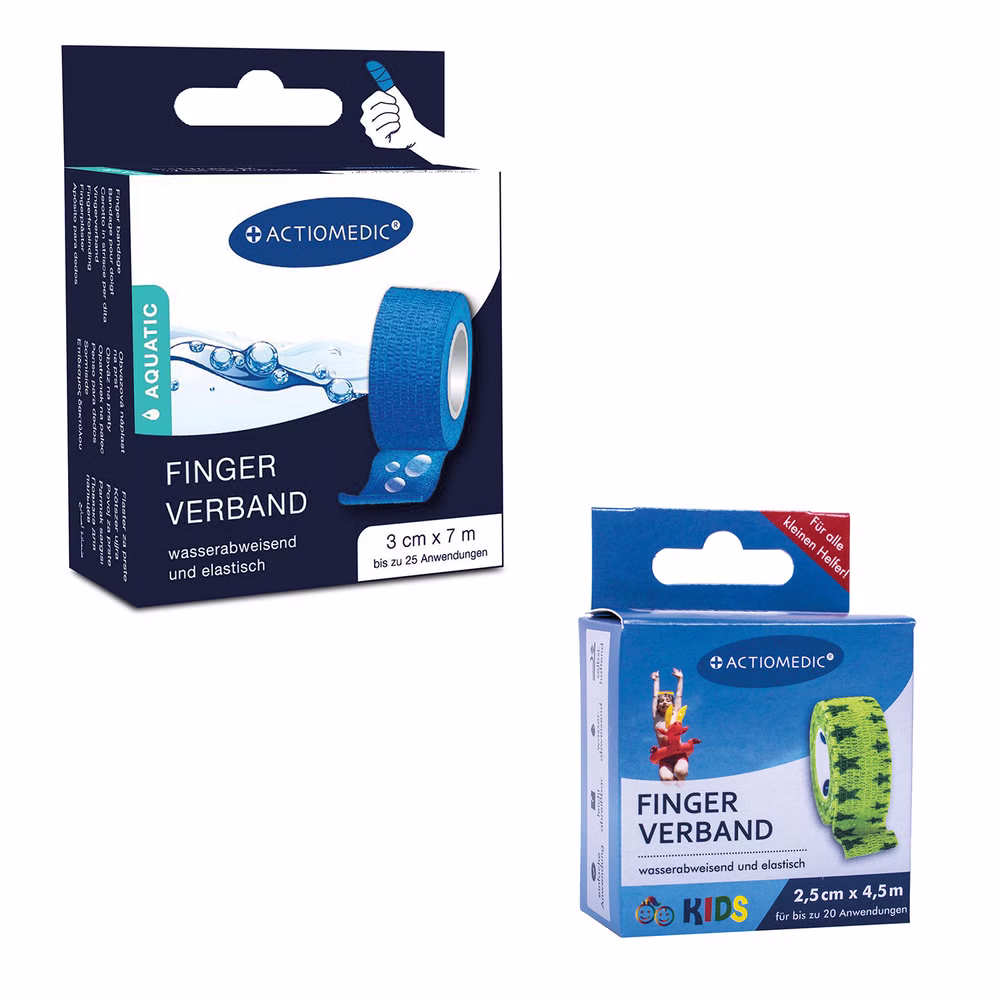 Actiomedic Schnellverband für kleine Fingerverletzungen Kids (2.5cm x 4.5m)