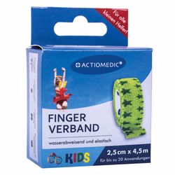 Actiomedic Schnellverband für kleine Fingerverletzungen Kids (2.5cm x 4.5m)