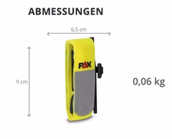 PAX Extremitäten-Tourniquet P-E-T Abbindesystem Gelb