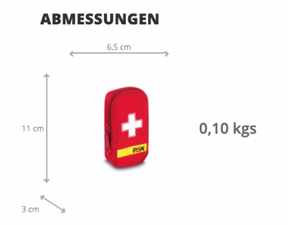 PAX Tablettentasche für Notfall- und Erste-Hilfe-Taschen