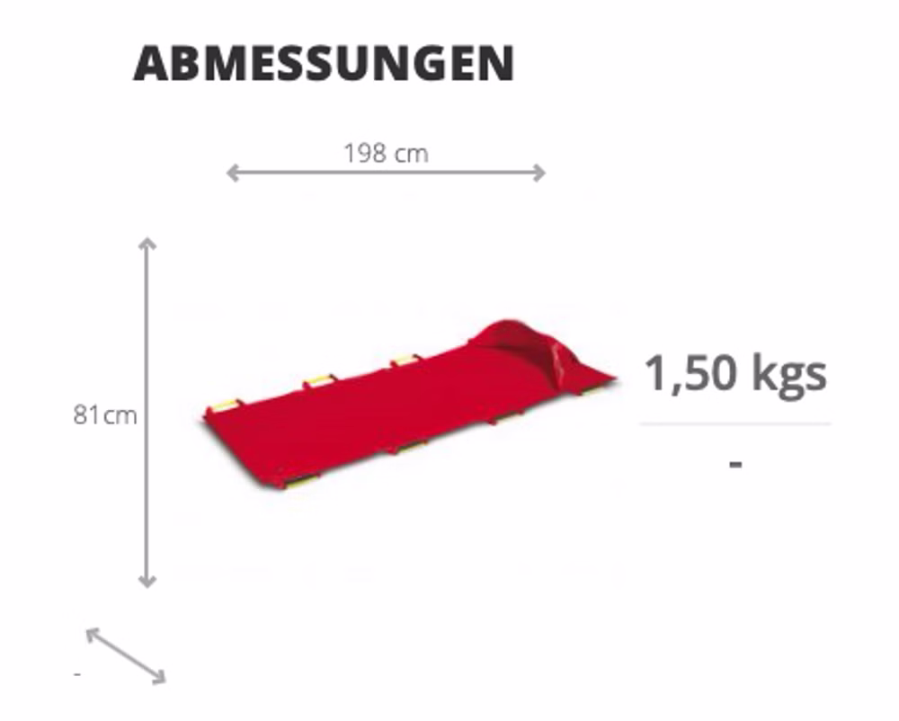 PAX Tragetuch mit Durchrutschsicherung nach EN1865 bis 150kg