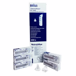 Einmal-Schutzkappen/Ohrtips für Braun Thermometer (200 Stück)