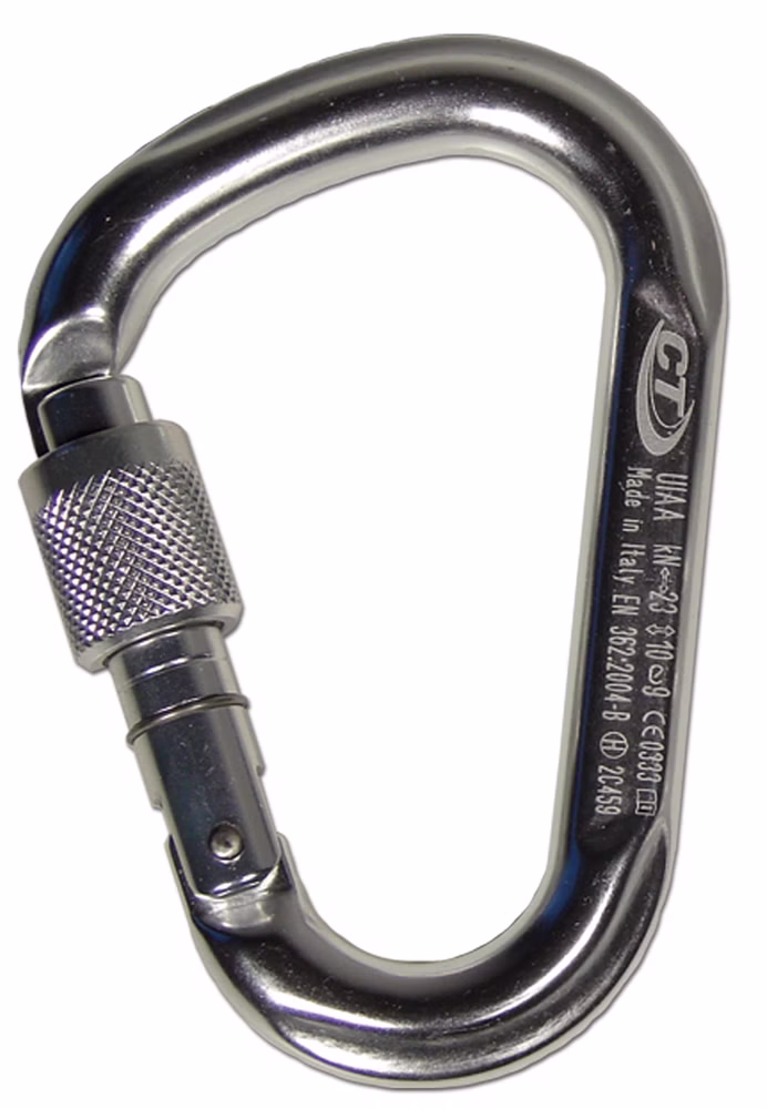 Karabiner SCREW mit HMS-Sicherung