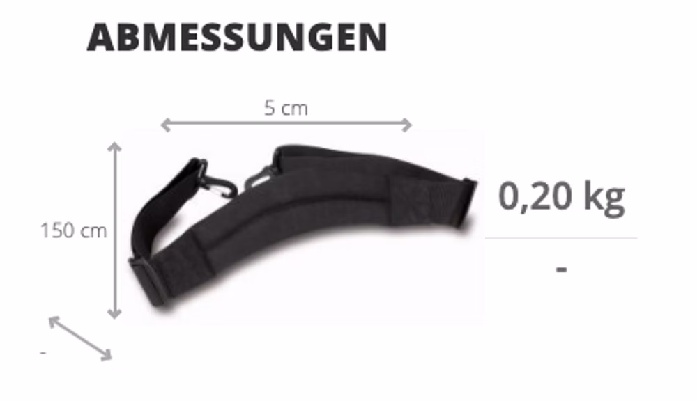 PAX ergonomischer Schultergurt Gurt