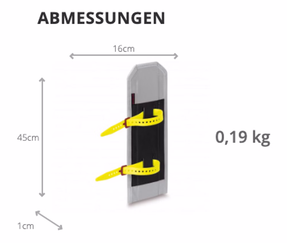PAX Sauerstoffflaschenhalterung für Klettrucksäcke für 2l - Flaschen