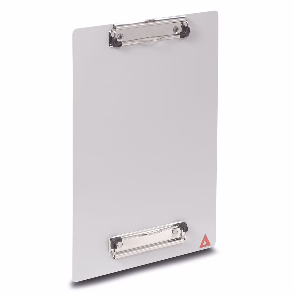 PAX Klemmbrett aus Aluminium für Organizer DIN A4 mit Doppelclip