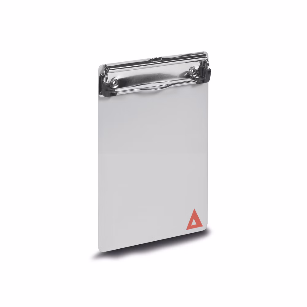 PAX Klemmbrett aus Aluminium für Organizer DIN A6