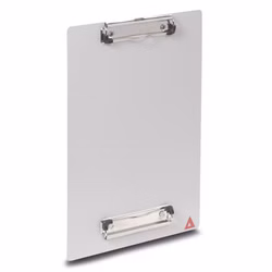 PAX Klemmbrett aus Aluminium für Organizer DIN A4 mit Doppelclip